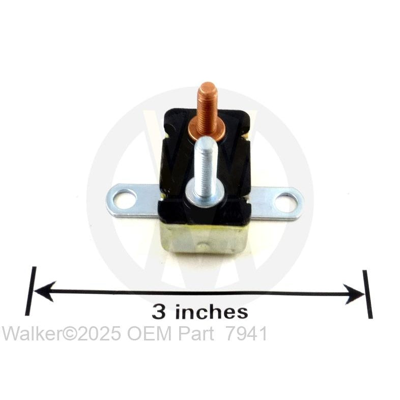 Walker Part # 7941 : CIRCUIT BREAKER 40 AMP (AUTO RESET/SEALED)