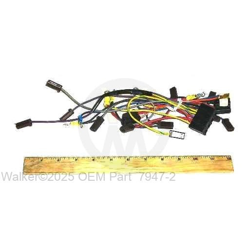Walker Part # 7947-2 : (NR) WIRE HARNESS, INSTRUMENT PANEL