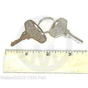 Walker Part # 7960-1 : IGNITION KEY (1 SET)