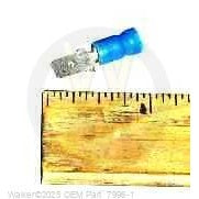 Walker Part # 7996-1 : 1/4X16-14GA QKS WIRE TERM. (M)
