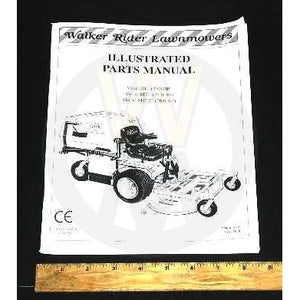 Walker Part # 8000-10 : PARTS MANUAL, T/04