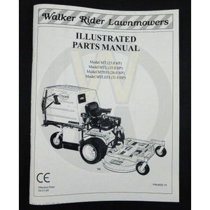 Walker Part # 8000-15 : PARTS MANUAL, T/09