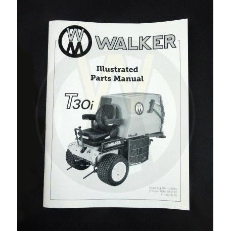 Walker Part # 8000-19 : Parts Manual, MT30i
