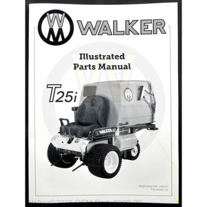 Walker Part # 8000-29 : Parts Manual, MT25i