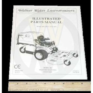 Walker Part # 8000-2 : PARTS MANUAL T/BOUND