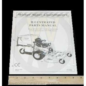 Walker Part # 8000-5 : PARTS MANUAL T/3-RING