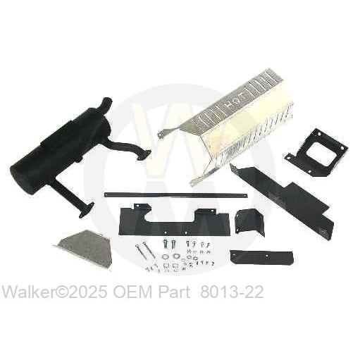 Walker Part # 8013-22 : MUFFLER UPGRADE KIT
