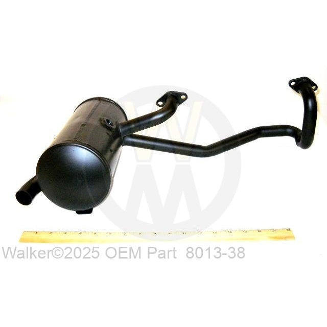 Walker Part # 8013-38 : MUFFLER/ EXHAUST PIPE ASSY.