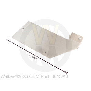 Walker Part # 8013-43 : (SU8013-46) Muffler Heat Shield Endcap