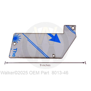 Walker Part # 8013-46 : Muffler Heat Shield Endcap