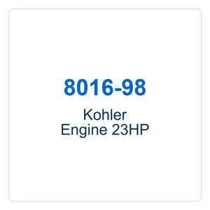 Walker Part # 8016-98 : Kohler Engine 23HP