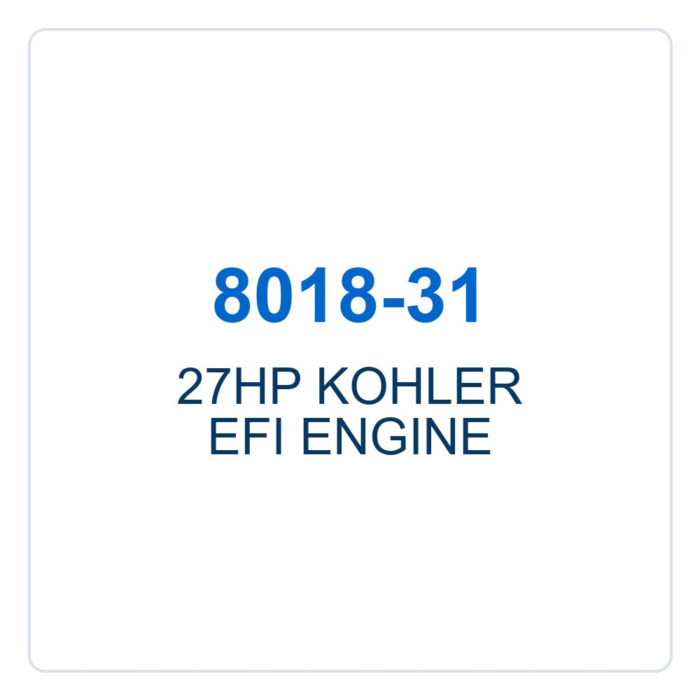 Walker Part # 8018-31 : 27HP KOHLER EFI ENGINE
