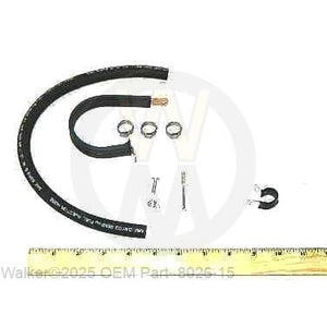 Walker Part # 8026-15 : (NR) Fuel Filter Clamp Kit