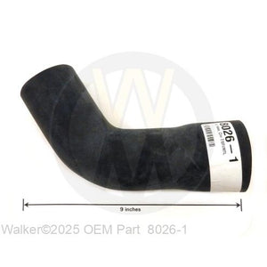 Walker Part # 8026-1 : Air Hose, Clnr T/EFI/MTL (2 Barrel Carb)