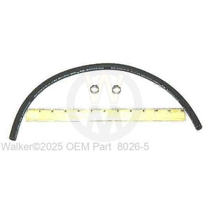 Walker Part # 8026-5 : HP FUEL LINE/RGLTR TO FILTER (5/16x21)