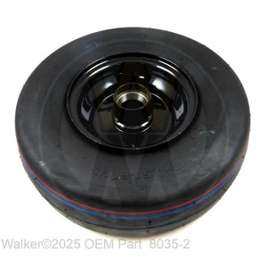 Walker Part # 8035-2 : -Tail Wheel &Tire(13x4.5-6) Black/With Bearing Race(C2018)