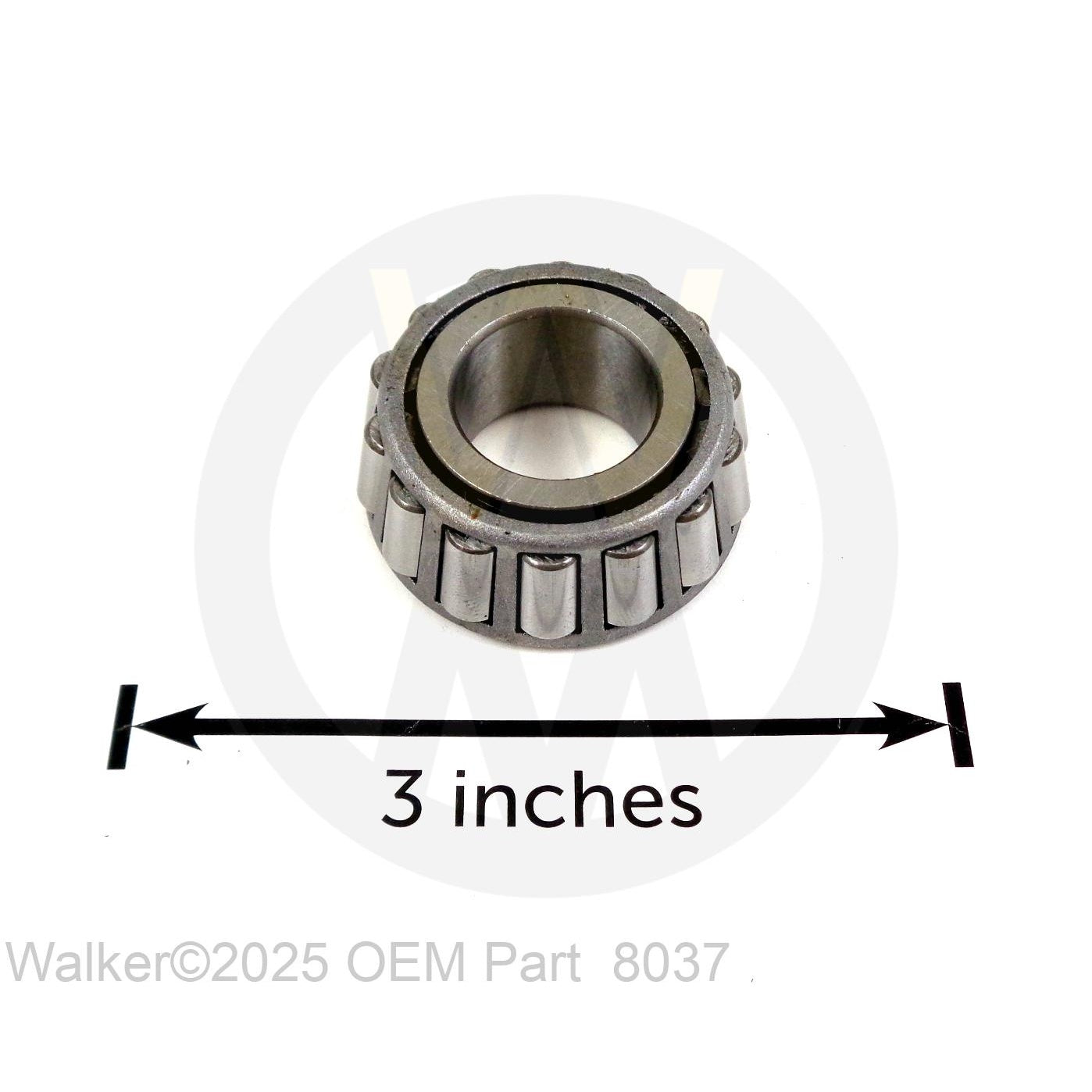 Walker Part # 8037 : BEARING CONE (3/4ID)