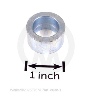 Walker Part # 8038-1 : SPACER, TAIL WHEEL AXLE (.750xIDx1.125OD)
