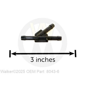 Walker Part # 8043-6 : CONNECTOR 'Y'