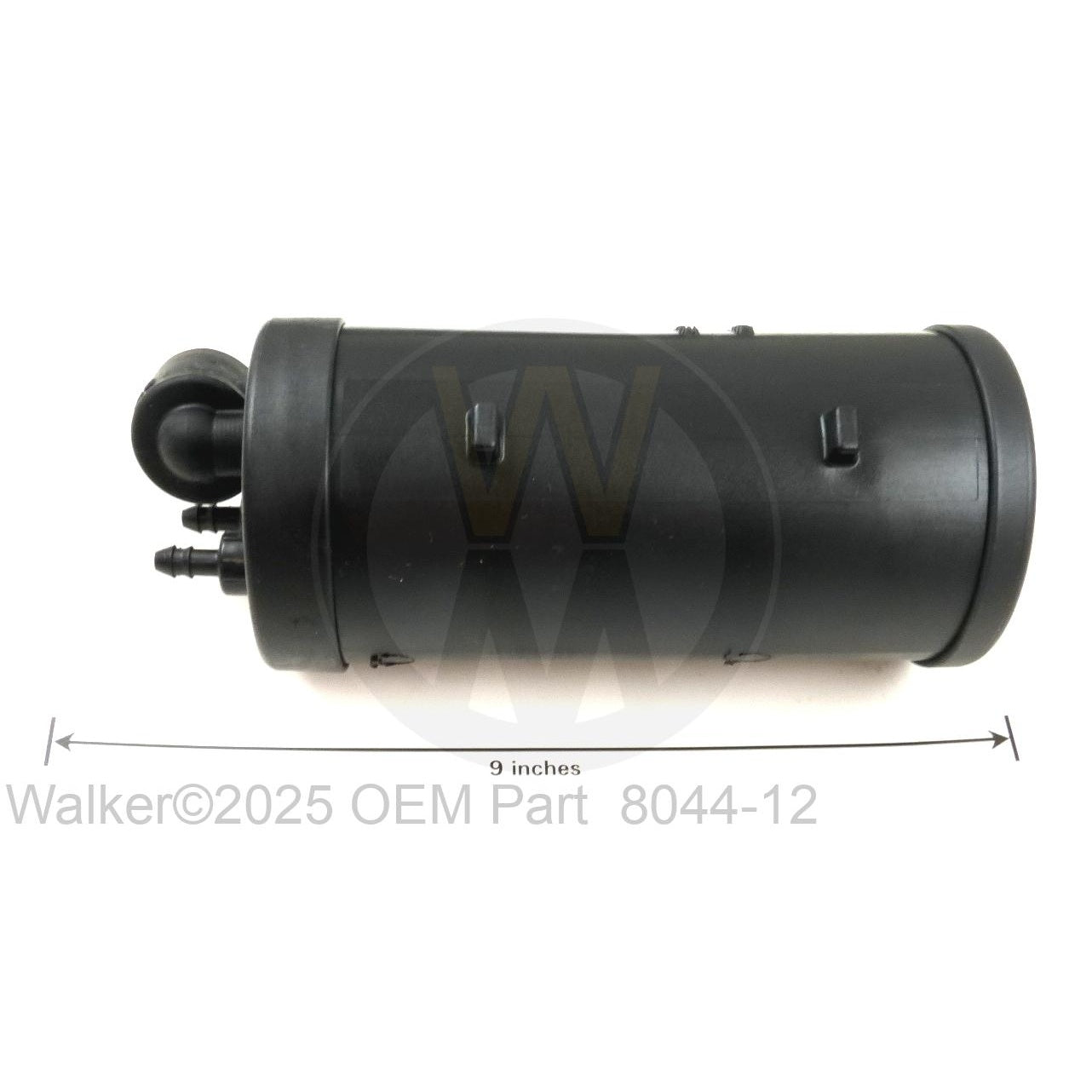 Walker Part # 8044-12 : Carbon Canister (1/4' Inlet)