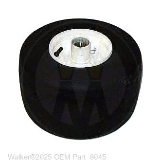 Walker Part # 8045 : WIDE TAIL WHL & TIRE (13x8.00-6)
