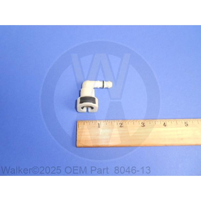 Walker Part # 8046-13 : Quick Connector/Female 3/8 x 5/16 x 90 Degree