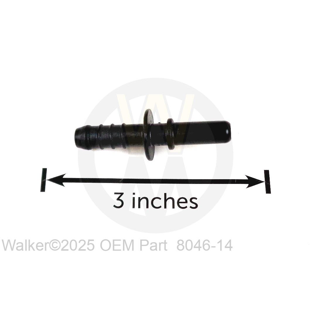 Walker Part # 8046-14 : Quick Connector/Male 1/4