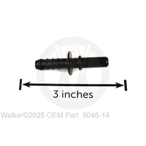 Walker Part # 8046-14 : Quick Connector/Male 1/4