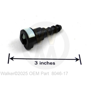 Walker Part # 8046-17 : Quick Coupler Straight 5/16x5/16