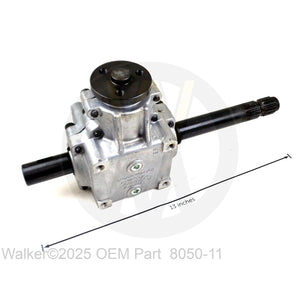 Walker Part # 8050-11 : PTO GEARBOX/FLANGE PULLEY
