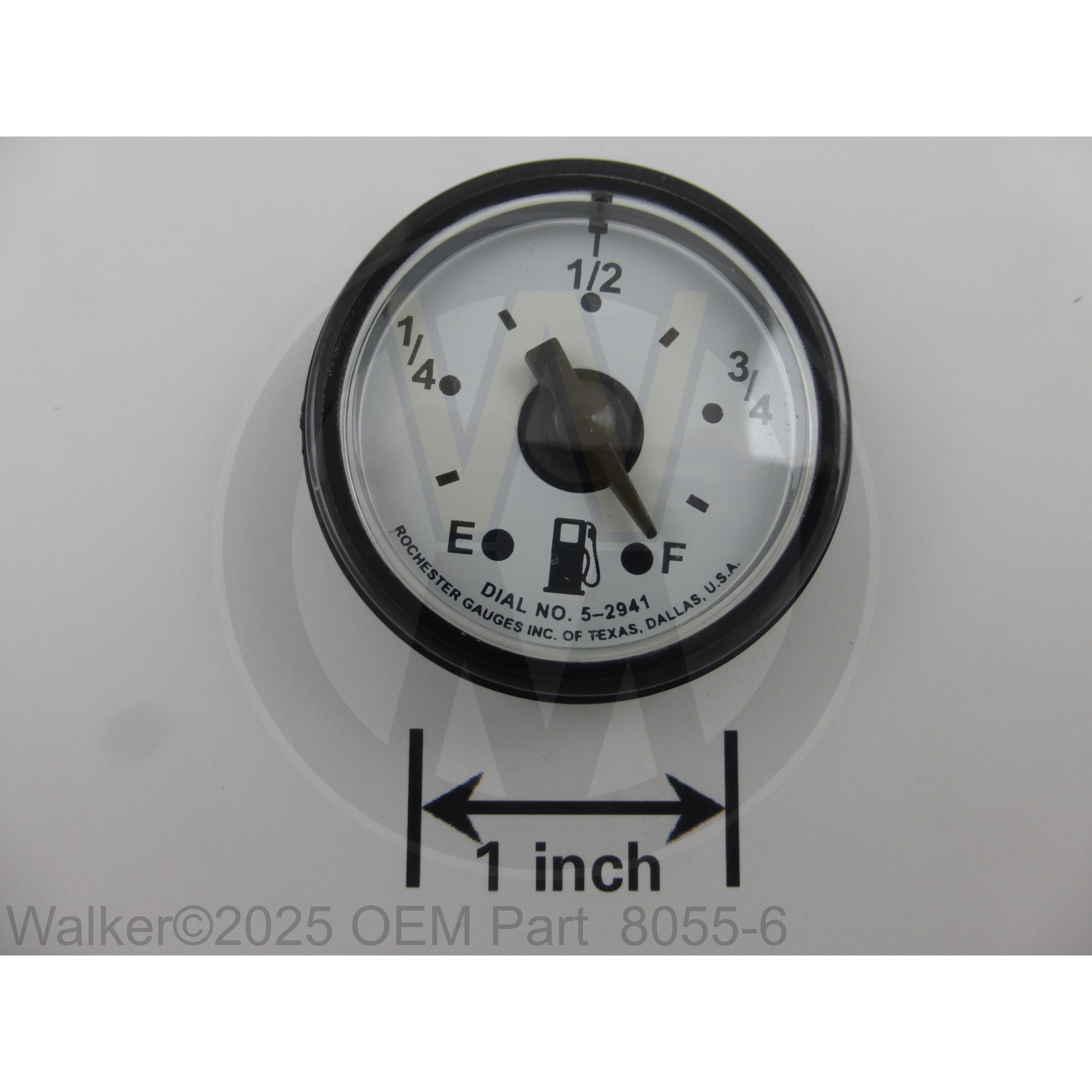 Walker Part # 8055-6 : Fuel Gauge