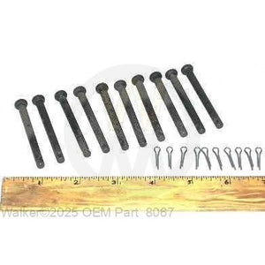 Walker Part # 8067 : (NR) SHEAR PIN/HD (PKG/10 (7/32x2-1/16)