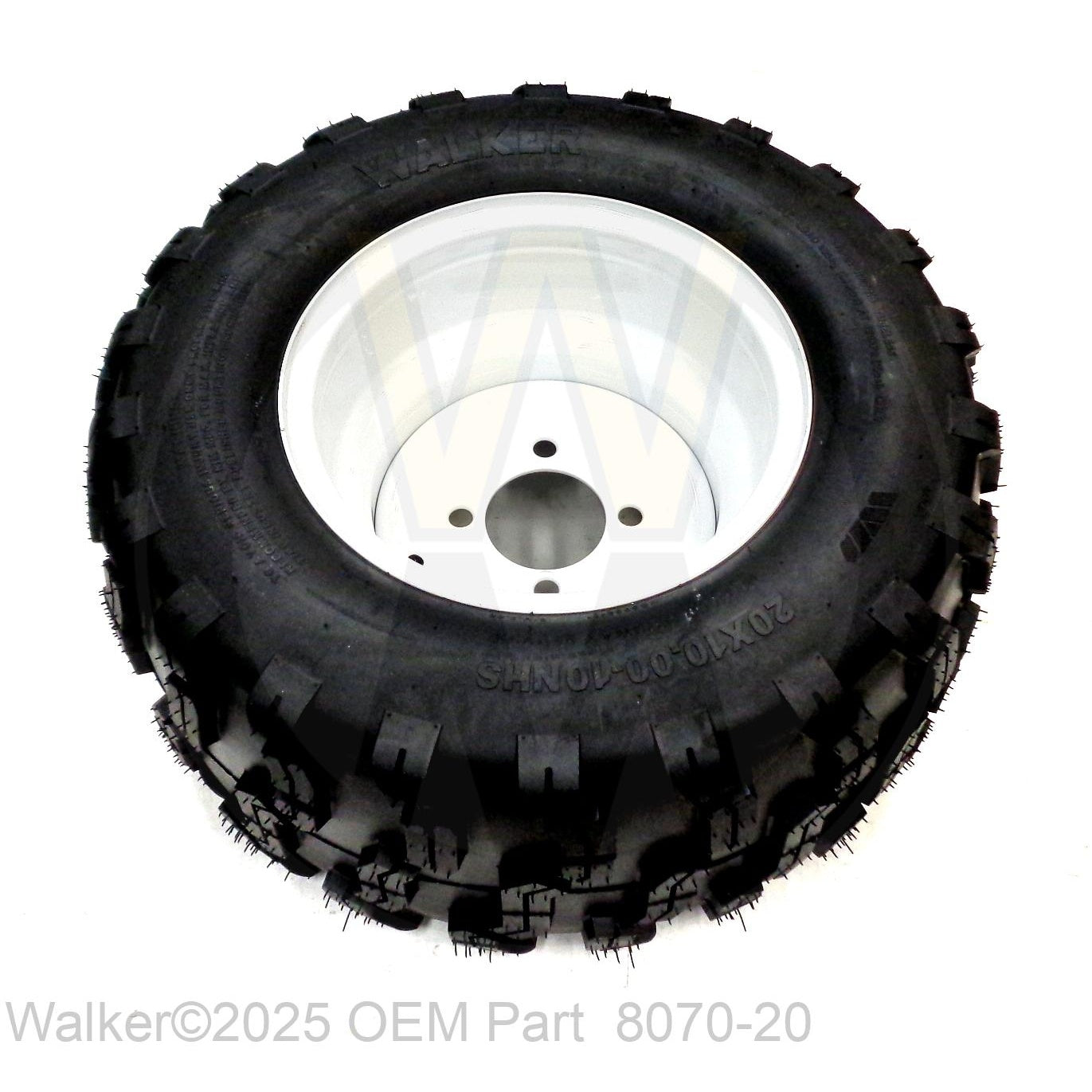 Walker Part # 8070-20 : AT Wheel & Tire (20x10.00-10)