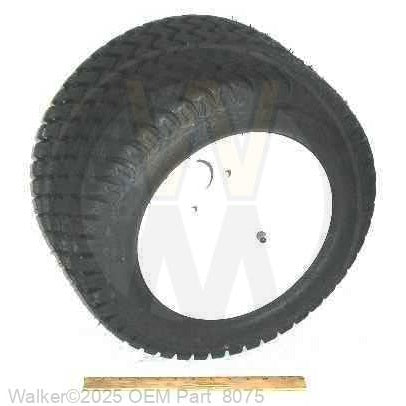 Walker Part # 8075 : (SU 8075-4) LP WHEEL & TIRE (18X10.5-10)