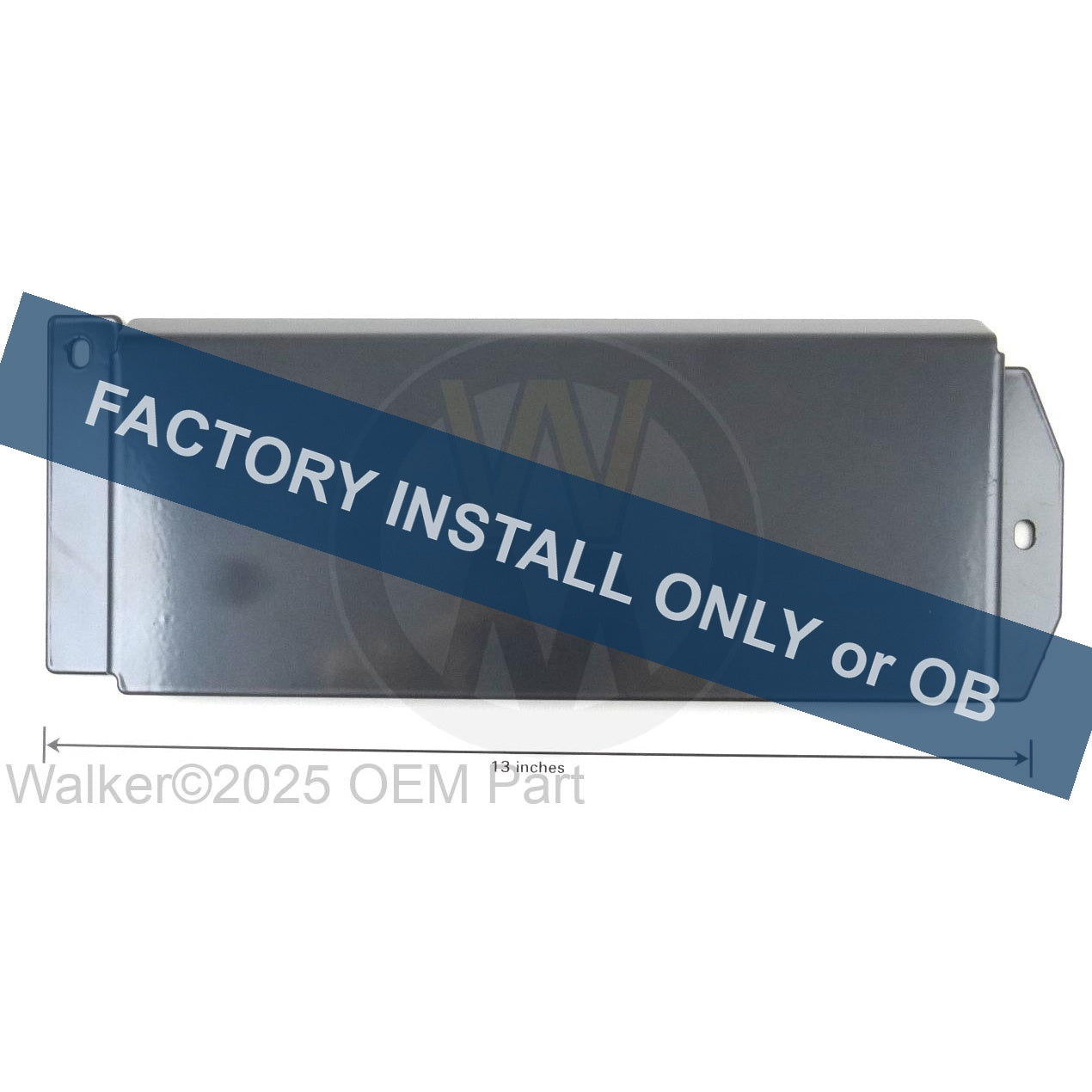 Walker Part # 8082-3 : (NR) Heat Shield/MS14