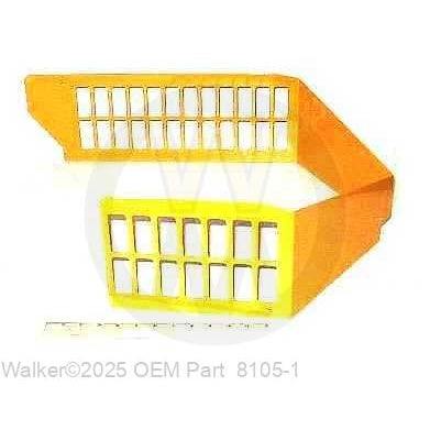 Walker Part # 8105-1 : REAR BODY PANEL