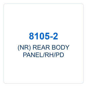 Walker Part # 8105-2 : (NR) REAR BODY PANEL/RH/PD