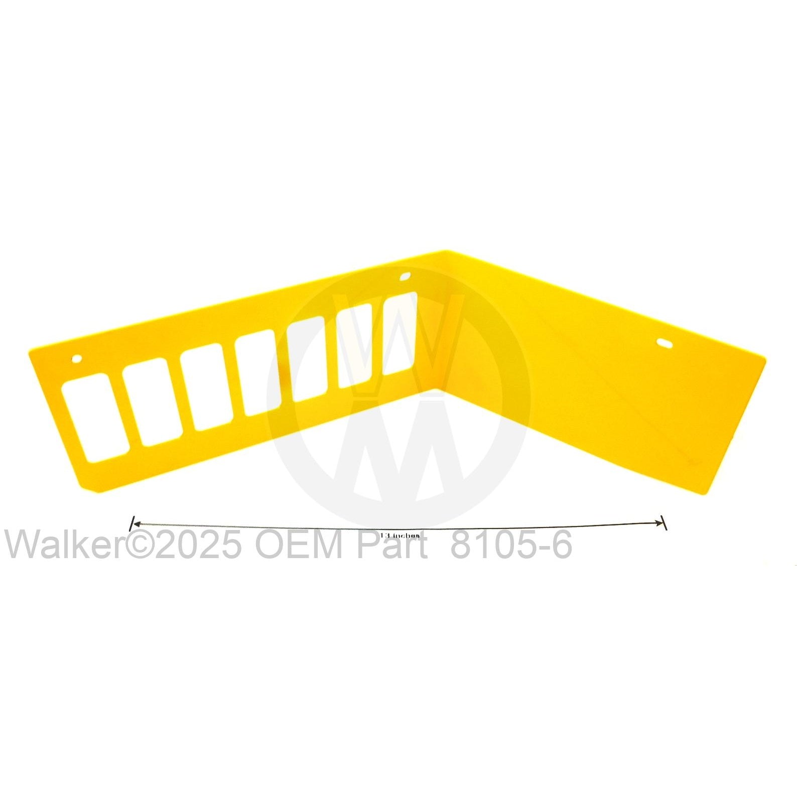 Walker Part # 8105-6 : REAR BODY PNL/RH/PD