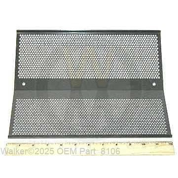 Walker Part # 8106 : SIDE PANEL SCREEN