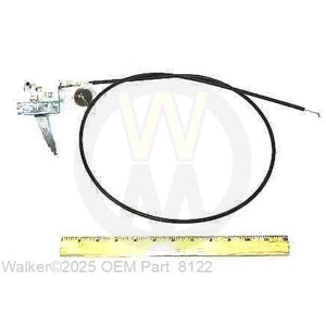 Walker Part # 8122 : CHOKE CONTROL & CABLE ASSY