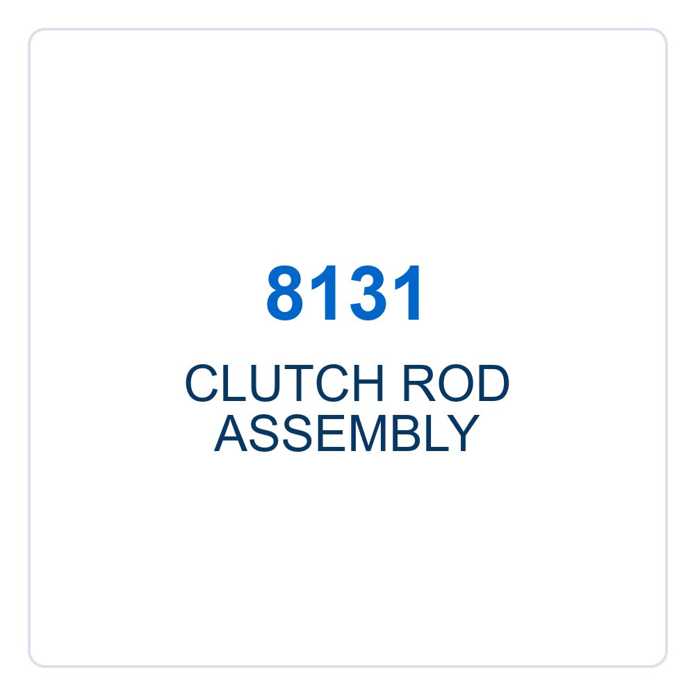 Walker Part # 8131 : CLUTCH ROD ASSEMBLY