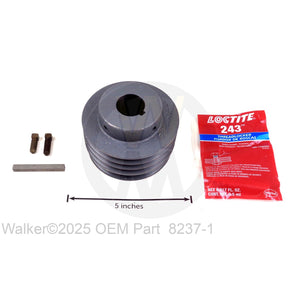 Walker Part # 8237-1 : (NR) Engine Pulley (4/3.8/3V)