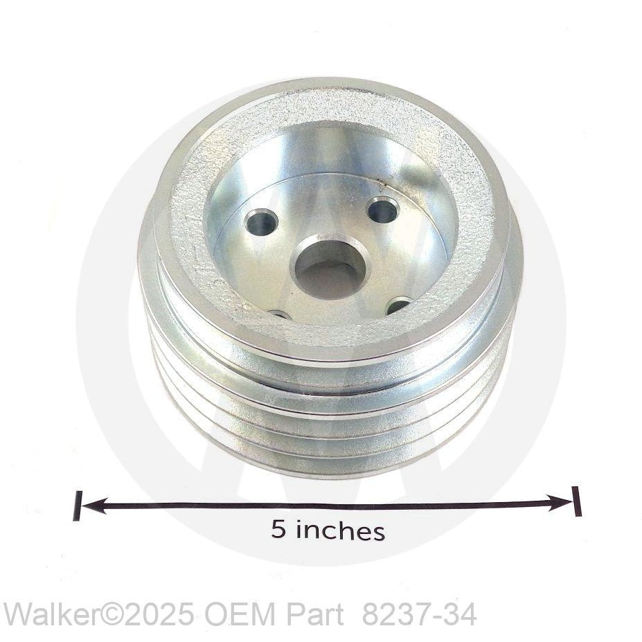 Walker Part # 8237-34 : --Engine Pulley (Bolt-On)