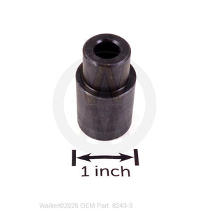 Walker Part # 8243-3 : HUB, IDLER PULLEY