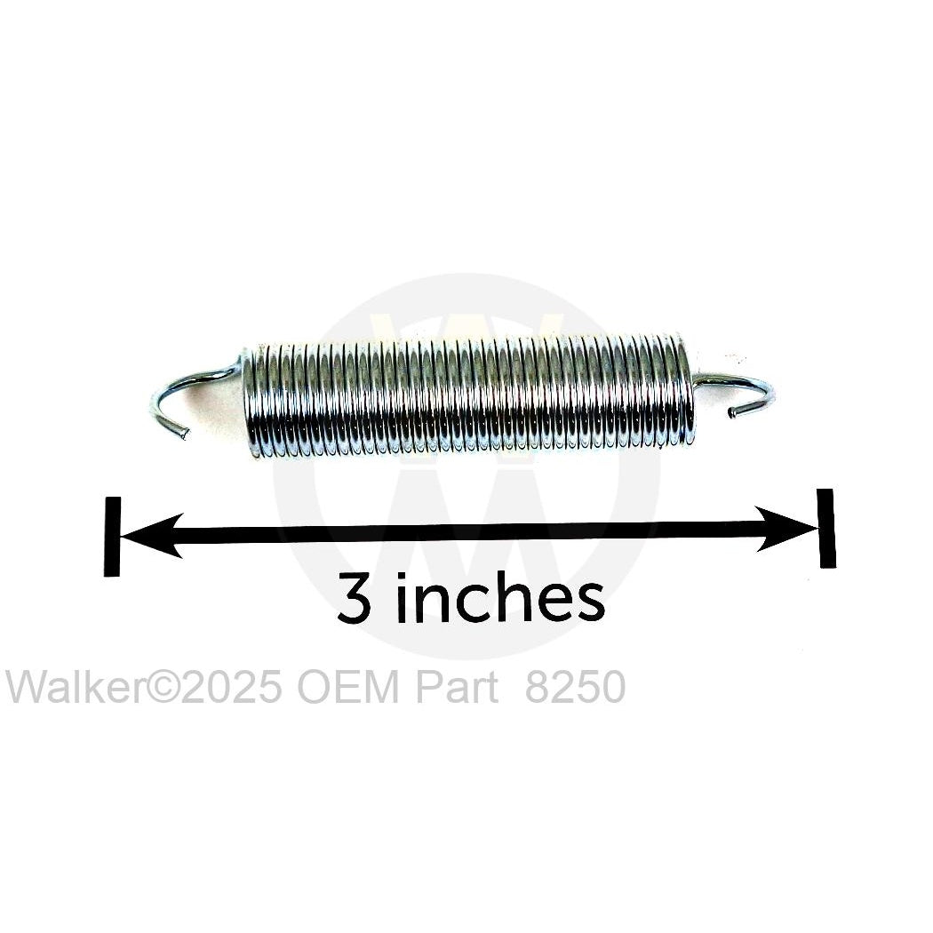 Walker Part # 8250 : BRAKE SPRING (1/2x2-1/2)