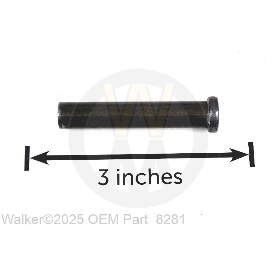 Walker Part # 8281 : (NR) CLEVIS PIN (3/8x2)
