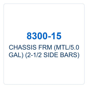 Walker Part # 8300-15 : CHASSIS FRM (MTL/5.0 GAL) (2-1/2 SIDE BARS)