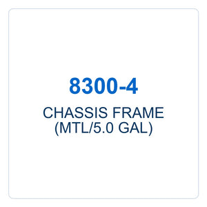 Walker Part # 8300-4 : CHASSIS FRAME (MTL/5.0 GAL)