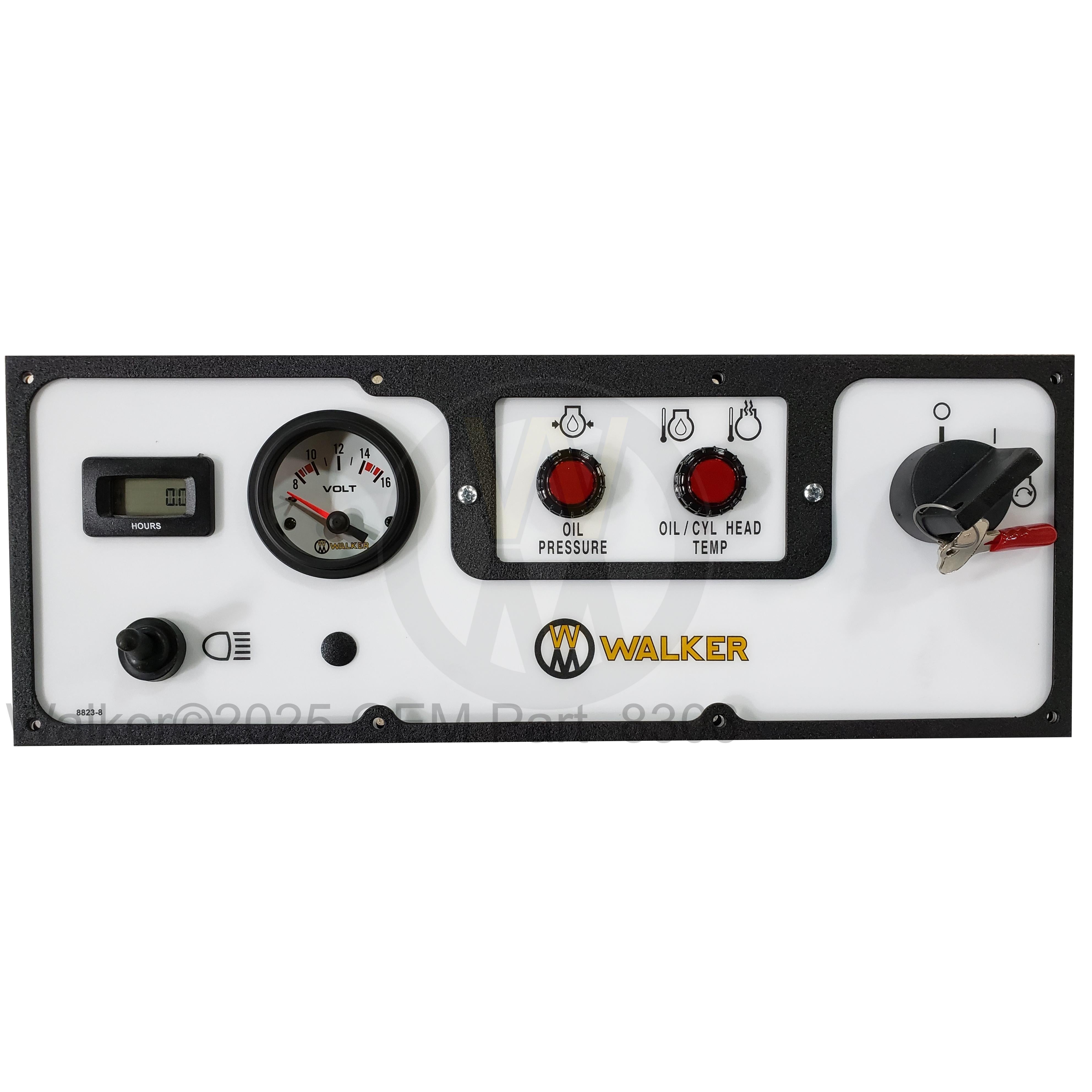 Walker Part # 8306 : INSTRUMENT PANEL ASSEMBLY