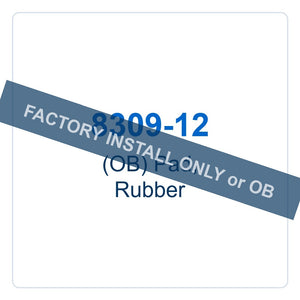 Walker Part # 8309-12 : (OB) Pad, Rubber